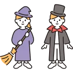 Kid Dressed Up For Halloween SVG Icon